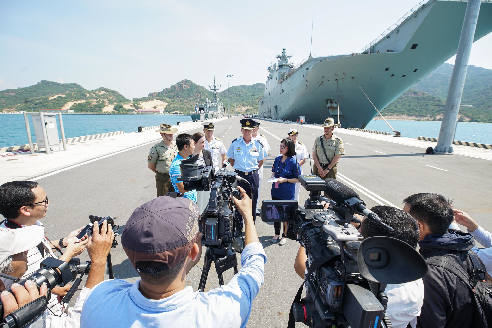 Navy ship visit Vietnam